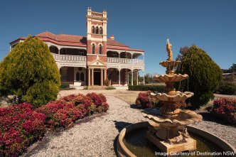 Explore Langford House, a grand Edwardian Mansion located one kilometre south of Walcha